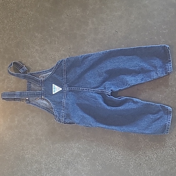 VINTAGE OSHKOSH B'GOSH VESTBAK BIB OVERALLS 3T - Picture 4 of 7